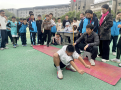速度与激情共鸣 当“燃”精彩——民和一小教育集团胜利路校区2024年冬季运动
